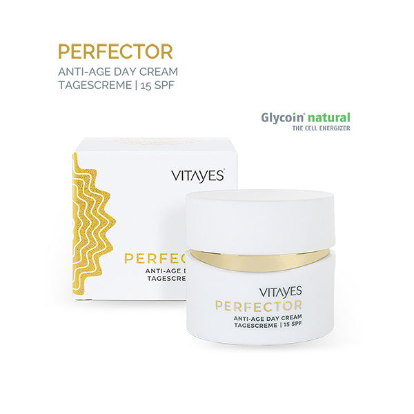VITAYES Perfector Day Cream, facial moisturizer with 15 SPF 50ml , 24-hour moisture, Intensive care with anti-aging effect