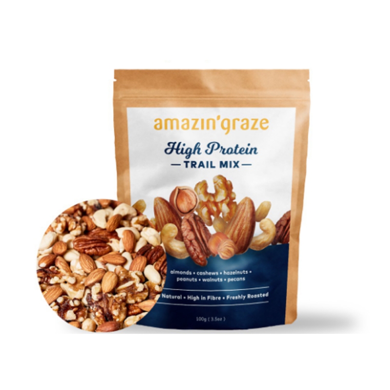 Amazin\' Graze Healthy Nutty Protein Trail Mix 130g