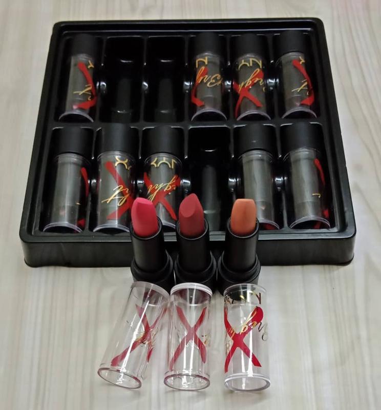 NYX Bright Flashing Charm Lipstick 12 Pcs Set