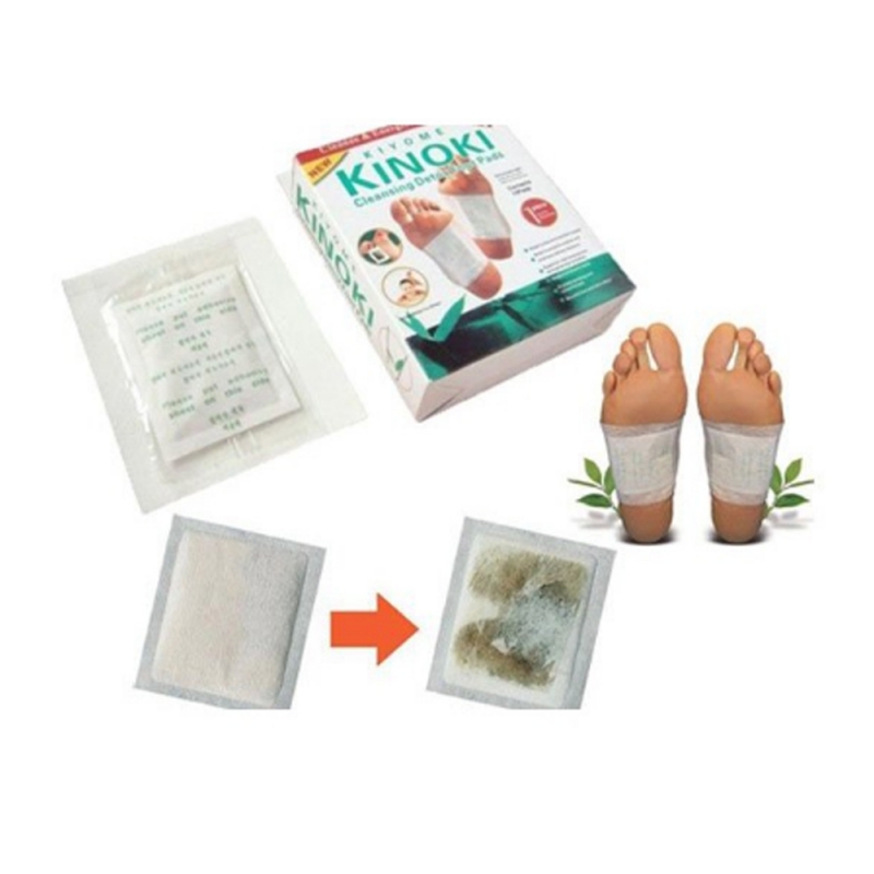 Kinoki Detox Foot Patch LIGHT HERBAL SMELL Cleansing Detox Foot Pads (1 piece)