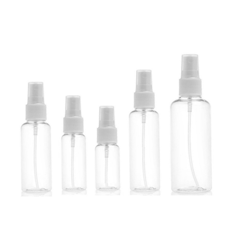 Plastic Transparent Empty Spray Bottle For Make Up And Skin Care Travel Use (1pc 10ml)