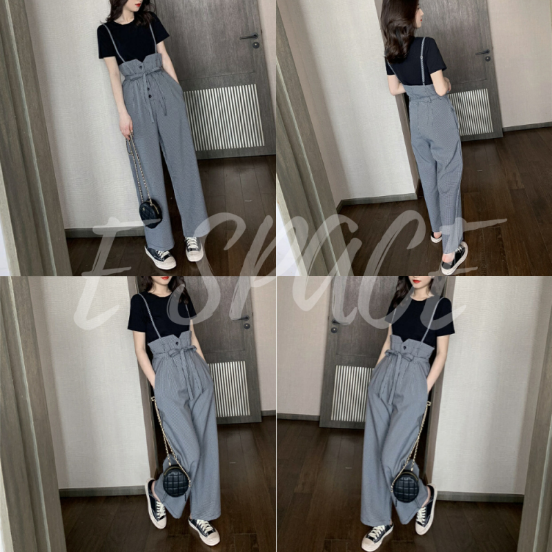 black t shirt jumpsuit