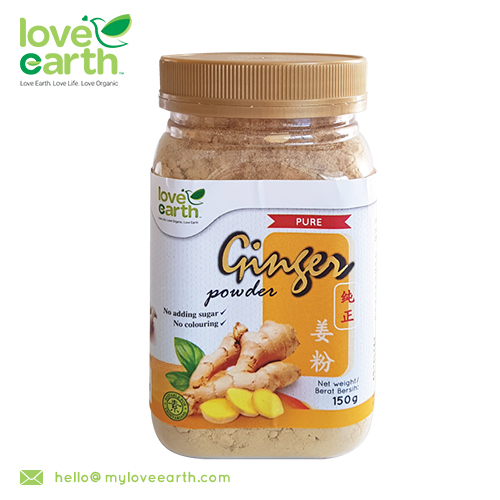 LOVE EARTH PURE GINGER POWDER 150G