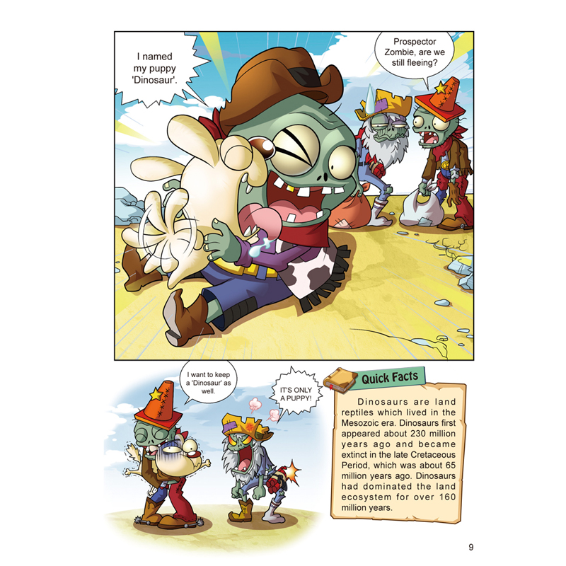 Plants vs Zombies 2 ● Questions & Answers Science Comic: Dinosaur - Who Is The King Of Dinosaurs?