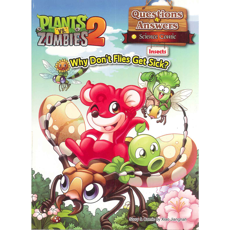 Plants vs Zombies 2 ● Questions & Answers Science Comic: Insects - Why Don\'t Flies Get Sick?