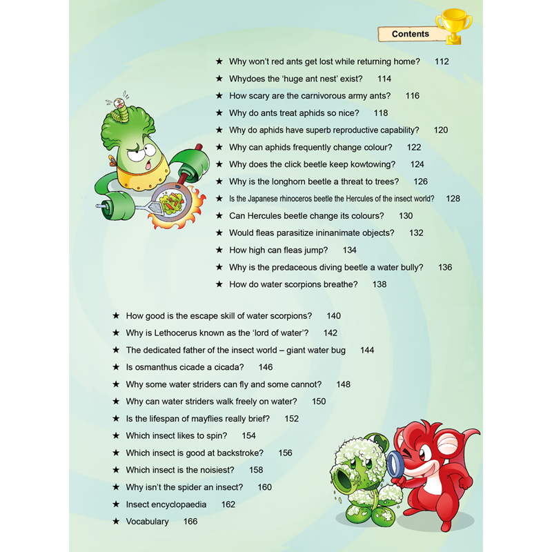 Plants vs Zombies 2 ● Questions & Answers Science Comic: Insects - Why Don't Flies Get Sick?