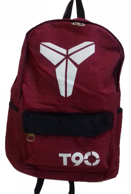 T90 Cotton Canvas Backpack (Red)