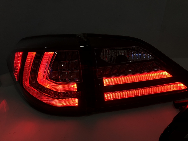 Lexus RX350 RX270 Tail Light 09-15 LED Light Bar Black