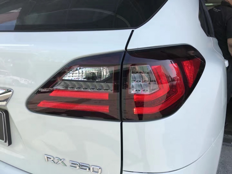 Lexus RX350 RX270 Tail Light 09-15 LED Light Bar Black