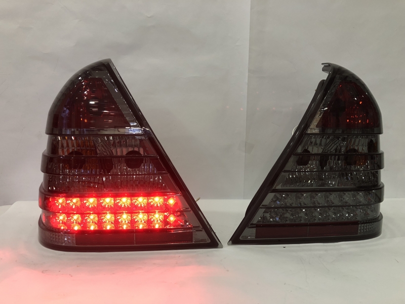 Mercedes Benz C-Class W202 Tail Light 94-00 LED Red Smoke