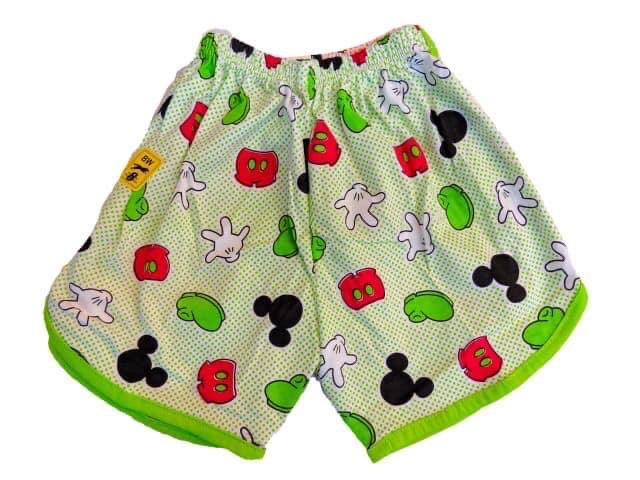 Mickey and Kitty kids Short Pant 1set 2pcs - 4-9 tahun