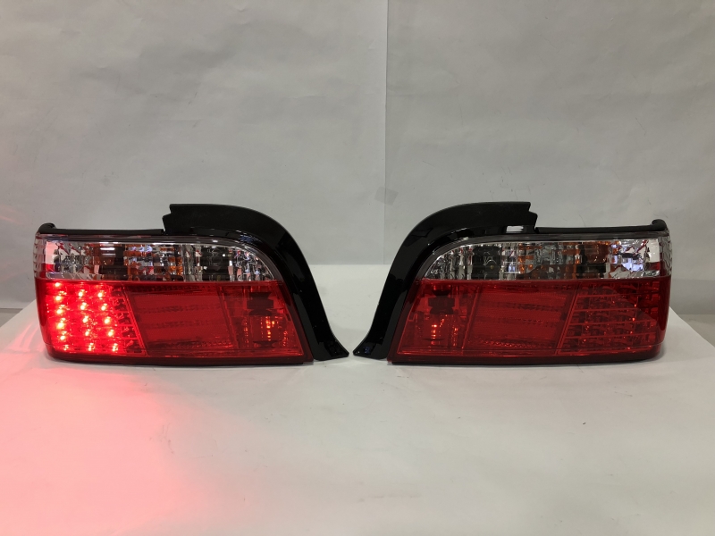 BMW E36 Tail Light 92-98 Coupe 2Door LED Red/Clear