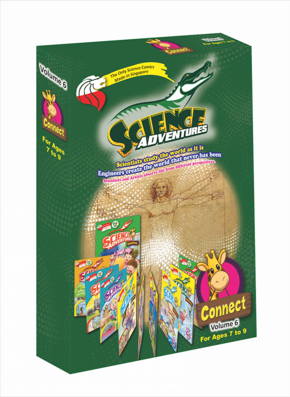Science Adventures Connect (STEAM) Vol.6 (Box Set of 10 Books), ISBN 9789814793452