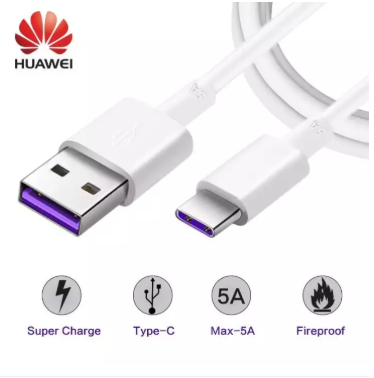 ORIGINAL Huawei Fast Type C 5A Super Charge Cable For Android Phone Mate 9 10 20 P10 P10+ P20 P20+ P30 P30 Pro