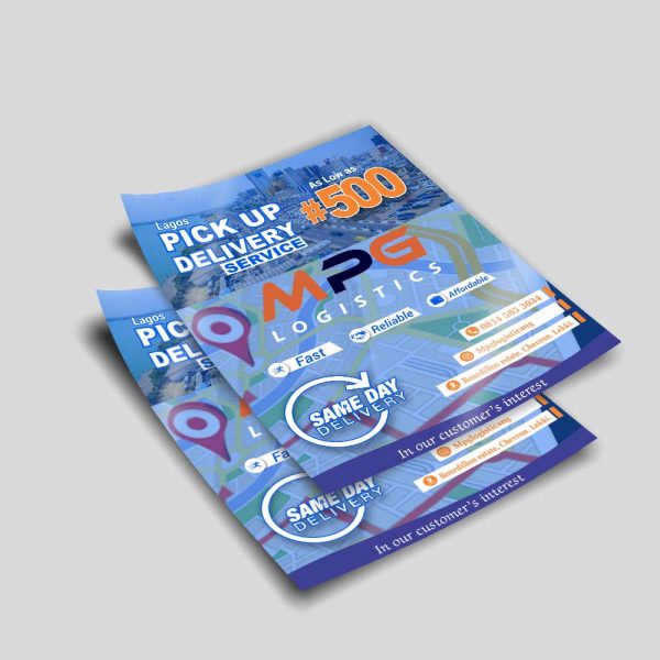 A4 FLYER / 1 SIDE / GLOSSY PAPER