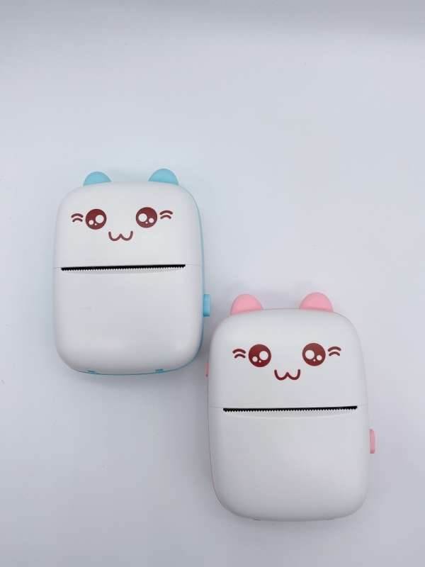 Cute Cartoon Mini Portable Photo Printer