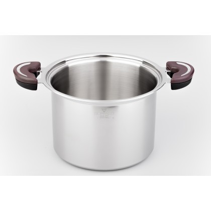 Buffalo 26cm Function Series Casserole Pot BC26 - Stainlesss Steel