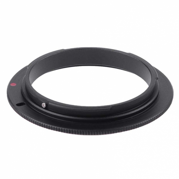 Macro Reverse Lens Adapter Ring for Canon EOS 500D 600D 700D 5D 6D (58mm Filter Size)