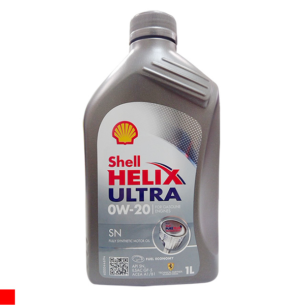SHELL HELIX ULTRA SN 0W20 Synthetic Motor Oil 1L
