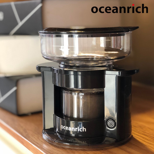 (Oceanrich) Single Cup Extraction Rotary Coffee Maker S2 Ore Black