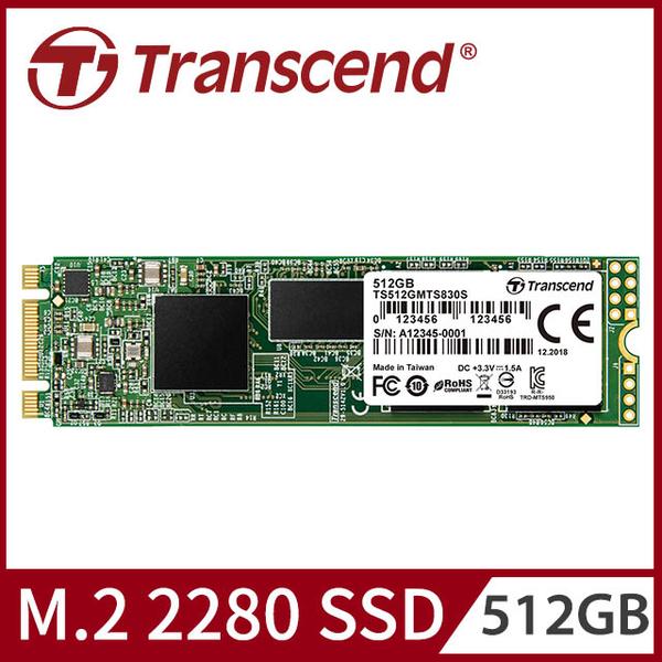 512GB MTS830S M.2 2280 SATA III SSD 