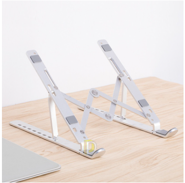 Portable Silver Laptop Stand