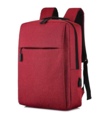 Red PSB46 PandaShop Multifunctional Laptop Backpack USB
