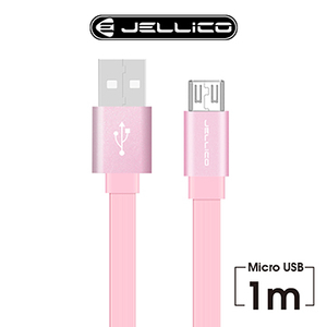 (JELLICO)【JELLICO】 1M Fun Series Mirco-USB Charging Transmission Line / JEC-CS10-PKM