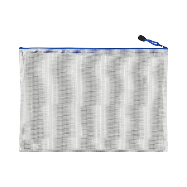 Multipurpose mesh zipper bag B438X28CM