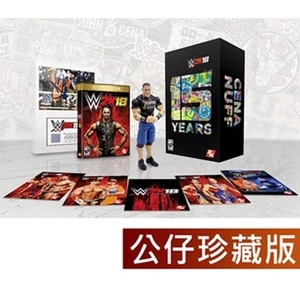 PS4 game WWE 2K18 Cena (Nuff) model collection in English