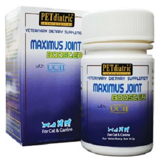 PETdiatric Laboratories Maximus Joint Booster With UC-II - 30 Tablets