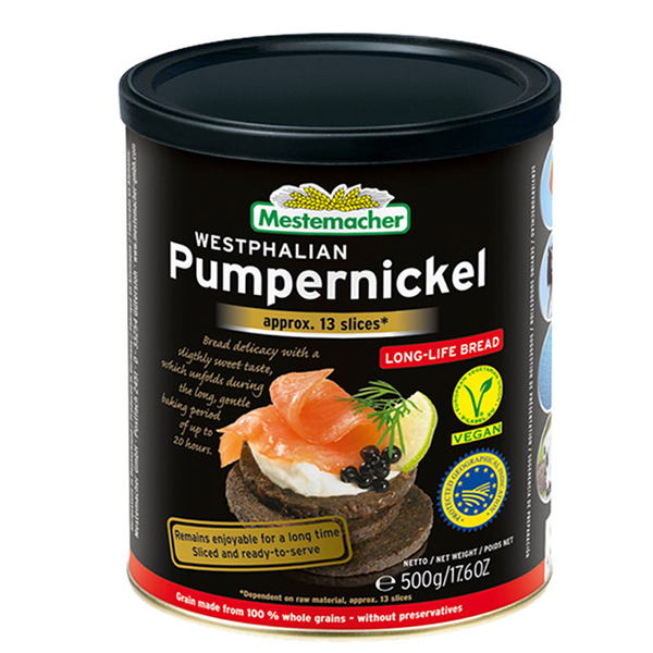 German Mestemacher traditional rye bread (round tin) 500g