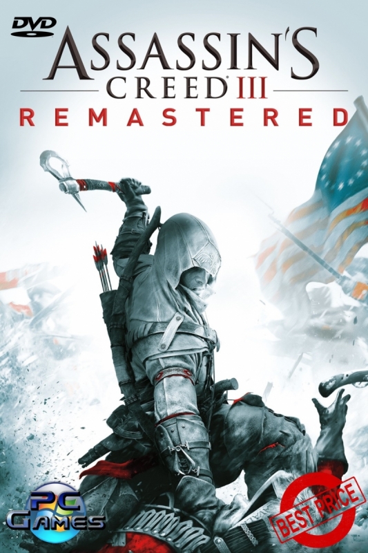Assassin\'s Creed III / 3 Remastered Offline with DVD [PC Games]