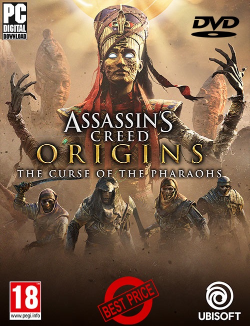 Assassin\'s Creed Origins: The Curse Of The Pharaohs Offline with DVD [PC Games]