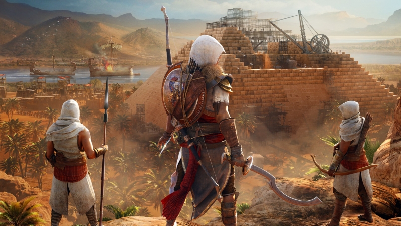 Assassin's Creed Origins Offline with DVD [PC Games]