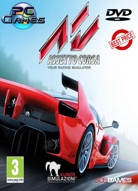 Assetto Corsa Ready To Race Offline with DVD (Main Games & DLCs) [PC Games]