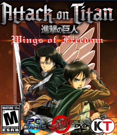 A.O.T - Attack On Titan: Wings Of Freedom - 進撃の巨人 Offline with DVD [PC Games]