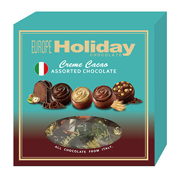 (Europe Holiday)Europe Holiday Comprehensive exquisite chocolate gift box 110g
