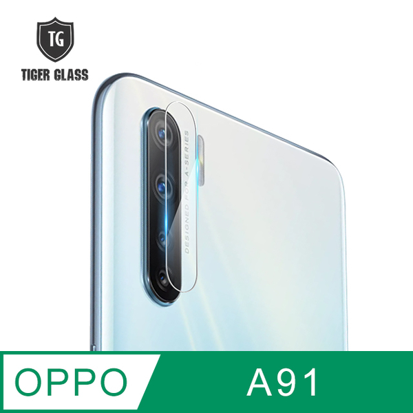 T.G OPPO A91 steel film camera phone glass protector (Explosion-proof, fingerprint)