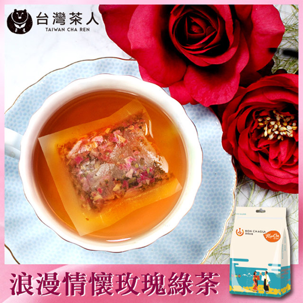 Taiwan Tea People~[Romantic Feelings Rose Green Tea](2.2g/bag)x25bags