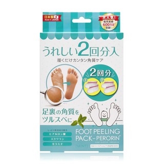 日本pamperfeet去角質足膜 25mlx4枚 盒 薄荷