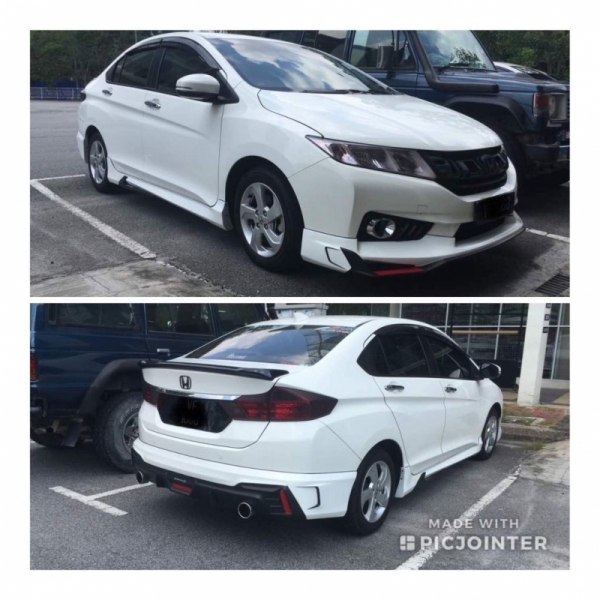 Honda City 2014 2019 Drive 68 Body Kits With 2k Color Paint