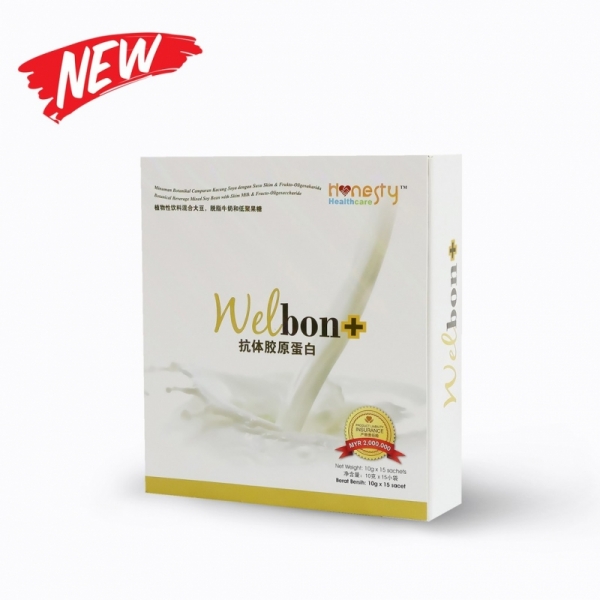 Honesty WELBON+ | Calcium Density | Strengthens Joints | 抗体胶原蛋白 | 修复骨胶 | 补钙