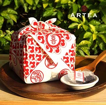 (ARTEA)ARTEA Sun Moon Lake Ruby Black Tea Tea Bag (Hand-picked original leaf three-dimensional tea bag) 3gX16 bags..