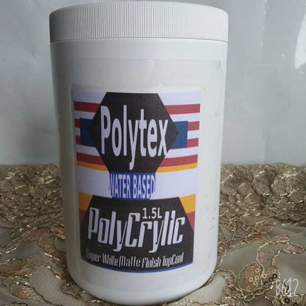 [READY STOCK] POLYTEX WATER BASED POLYCRYLIC 1.5L