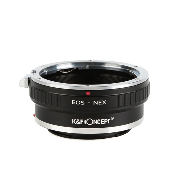KF Concept Lens Mount Adapter with Tripod Connector for Canon Lens Mount to Sony E Mount Camera