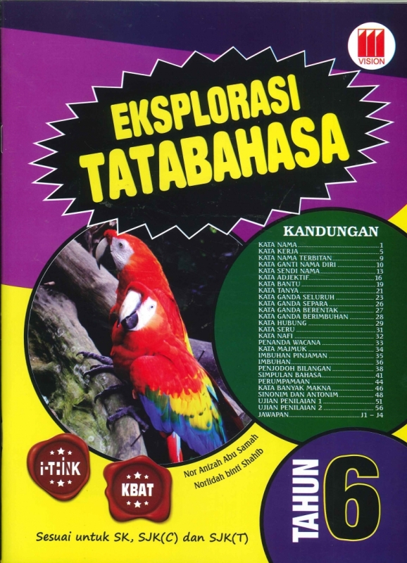 (PUSTAKA VISION)EKSPLORASI TATABAHASA TAHUN 6 2021