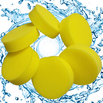 [TAITRA] Super Popular (Round) Multipurpose Waxing Polishing Sponge 6 Pieces