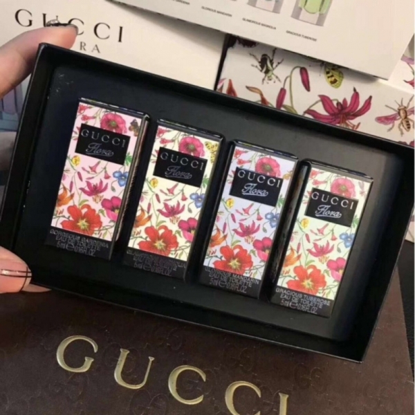 Gucci Flora 4 in 1 Set for Women Eau de Toilette with 5ml