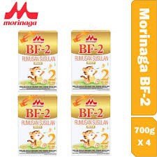 Morinaga BF-2 Milk Formula (6-36 Months) 700g x 4 boxes